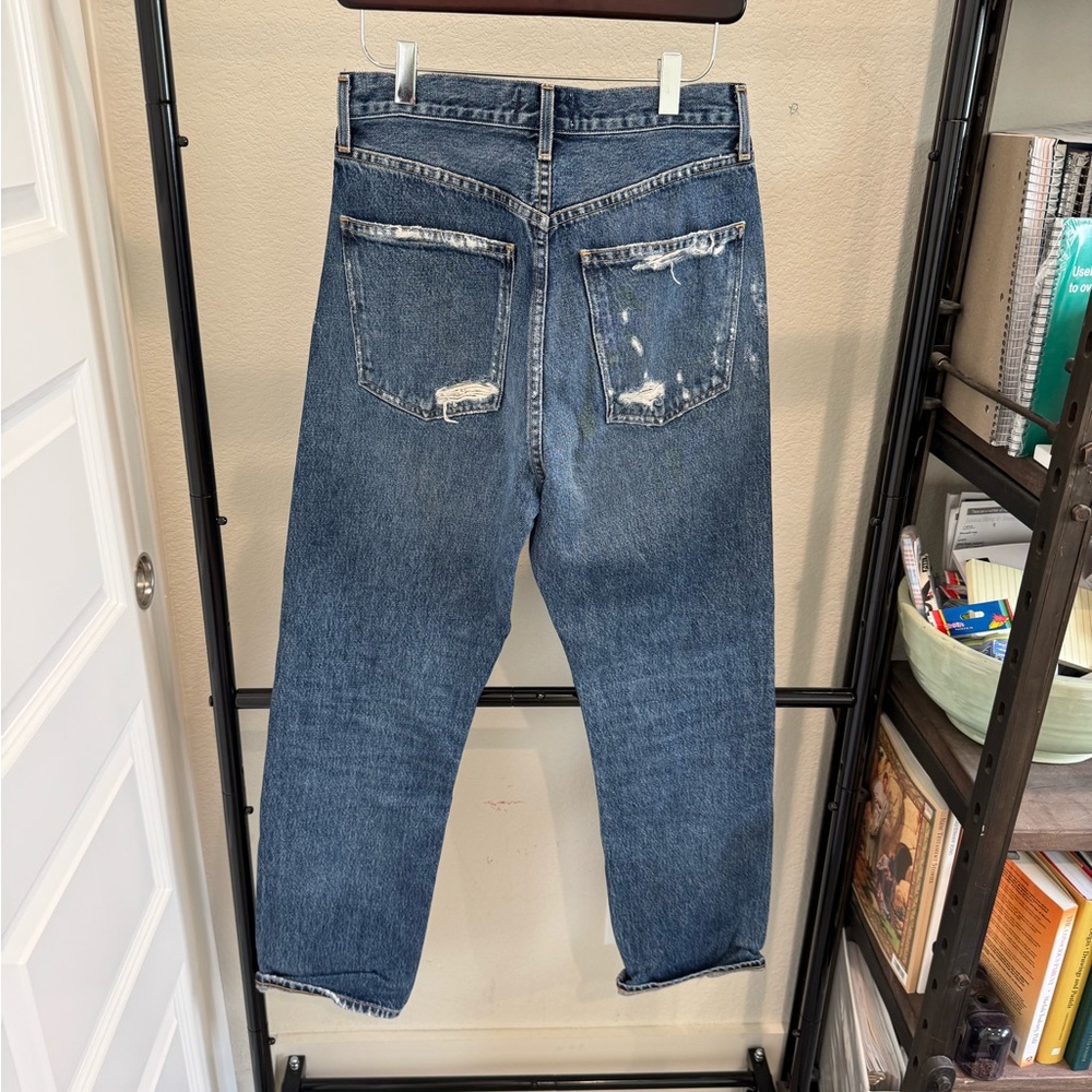 Agolde 90s High Rise Loose Fit in Psyche Jeans - Picture 4 of 5